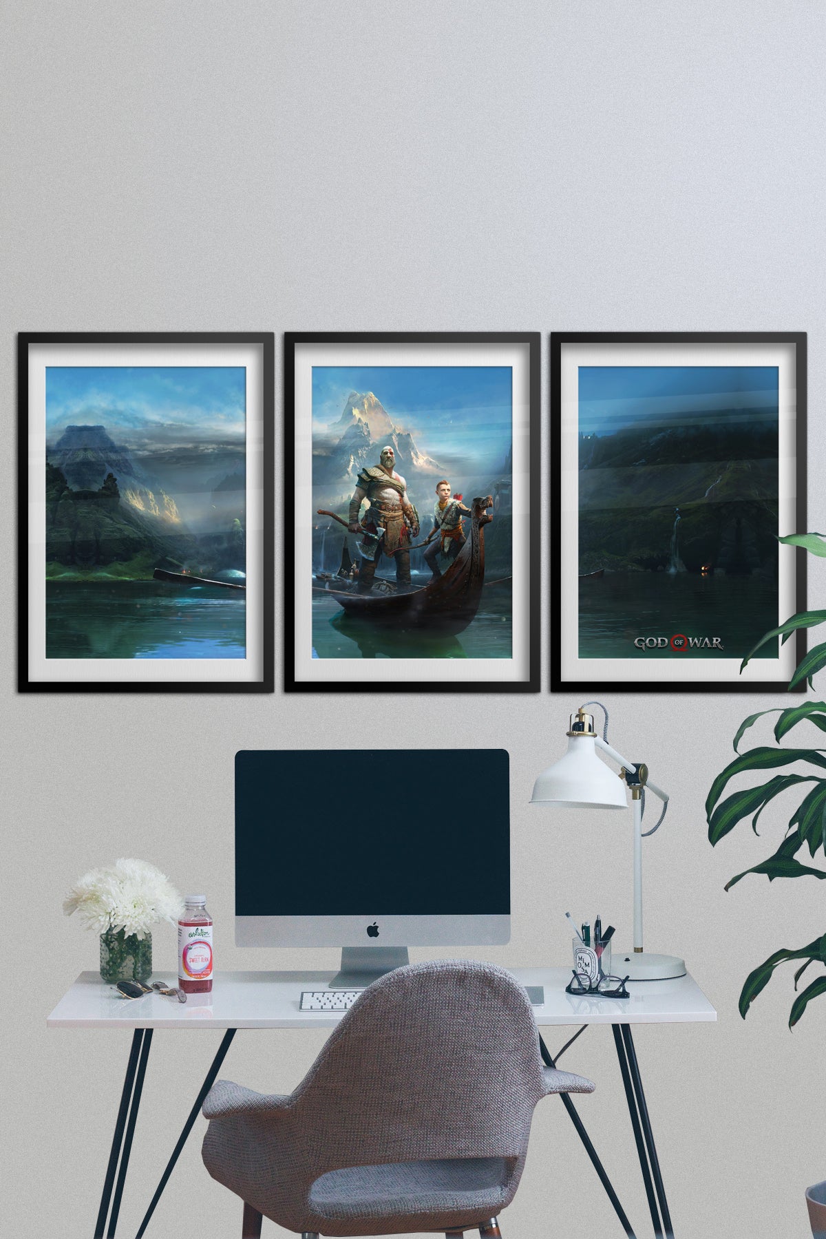 God of War Posters - Set of 3