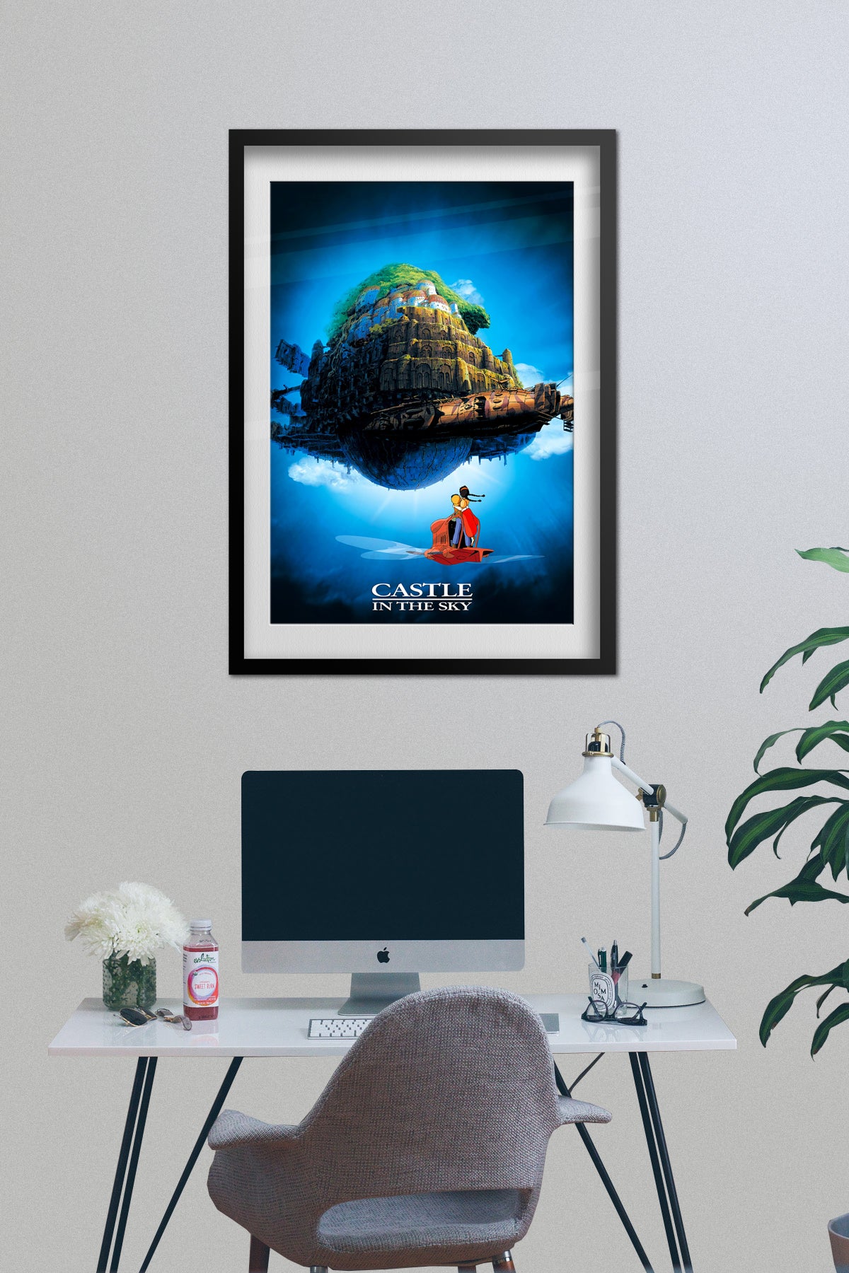 Castle in the Sky Anime Poster - Studio Ghibli - Official Art
