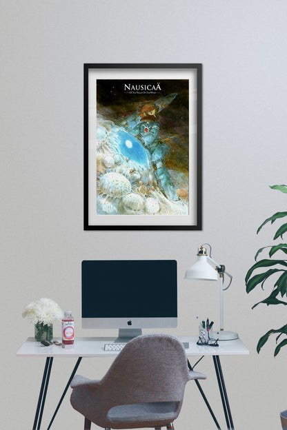 Nausicaä of the Valley of the Wind Poster - Studio Ghibli - Promotion Art