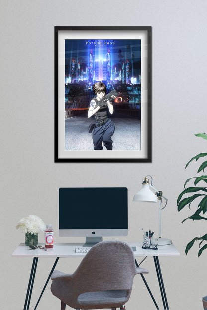 Psycho-Pass Anime Poster — Promotion Art Print | Anime Wall Art