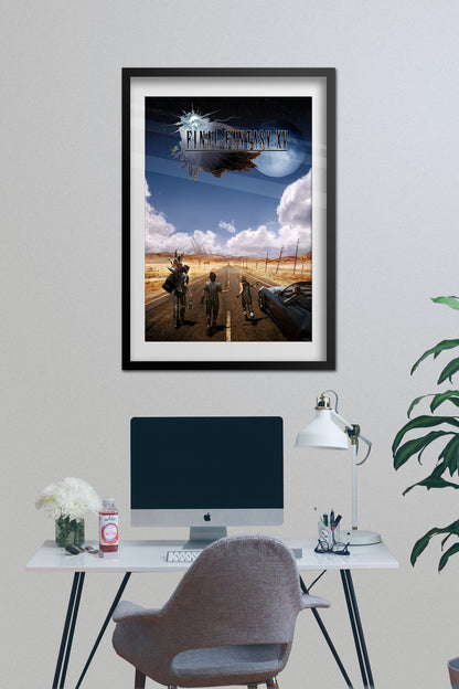 Final Fantasy XV (15)  Poster - The King's Road Box Art