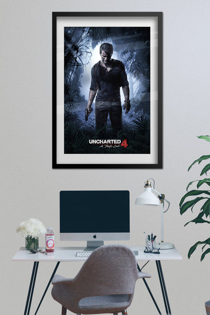 Uncharted 4: A Thief's End Poster - Official Art