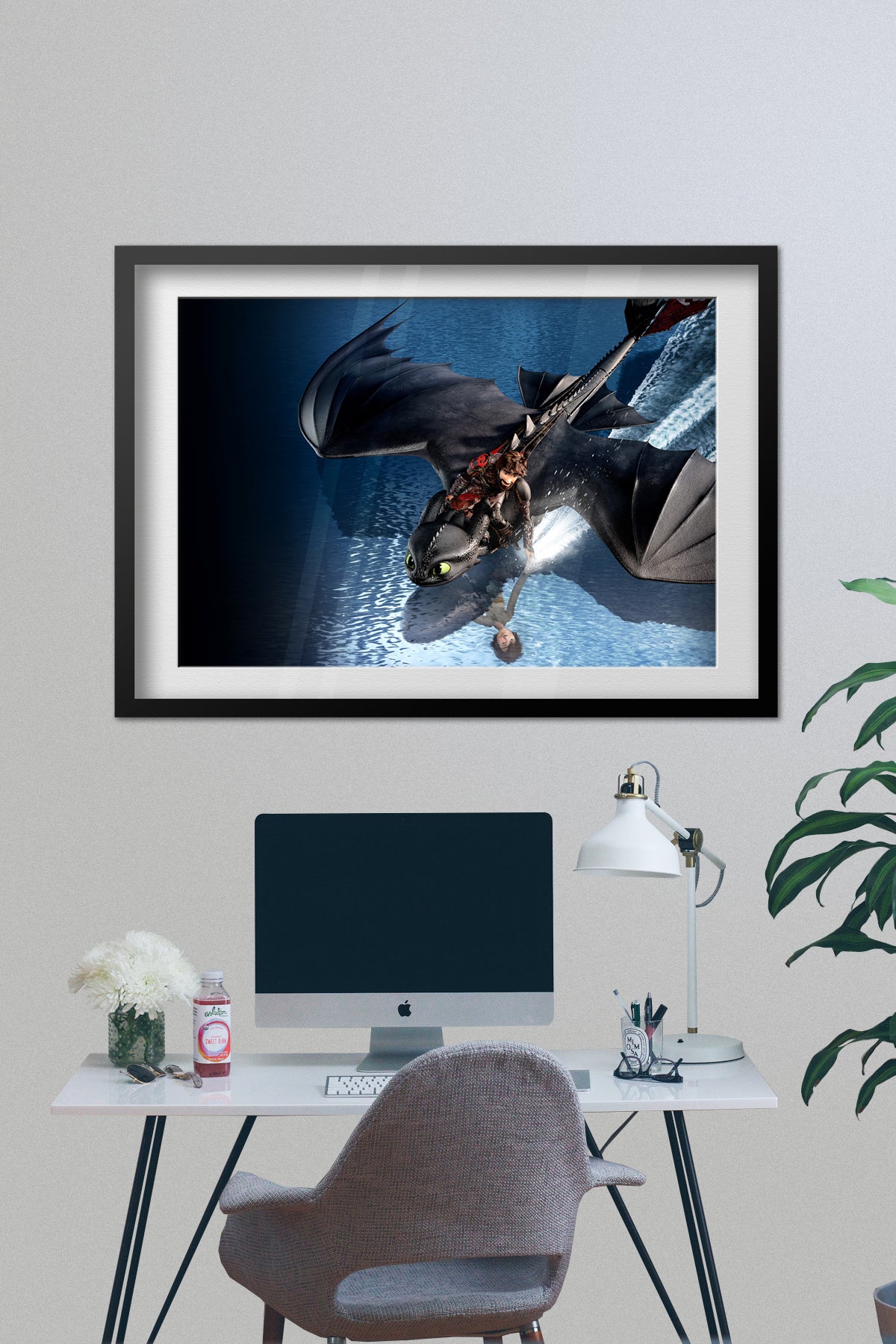 How to Train Your Dragon: The Hidden World Poster - Hiccup and Toothless