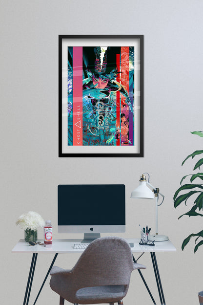 Ghost in the Shell Anime Poster - Exclusive Art