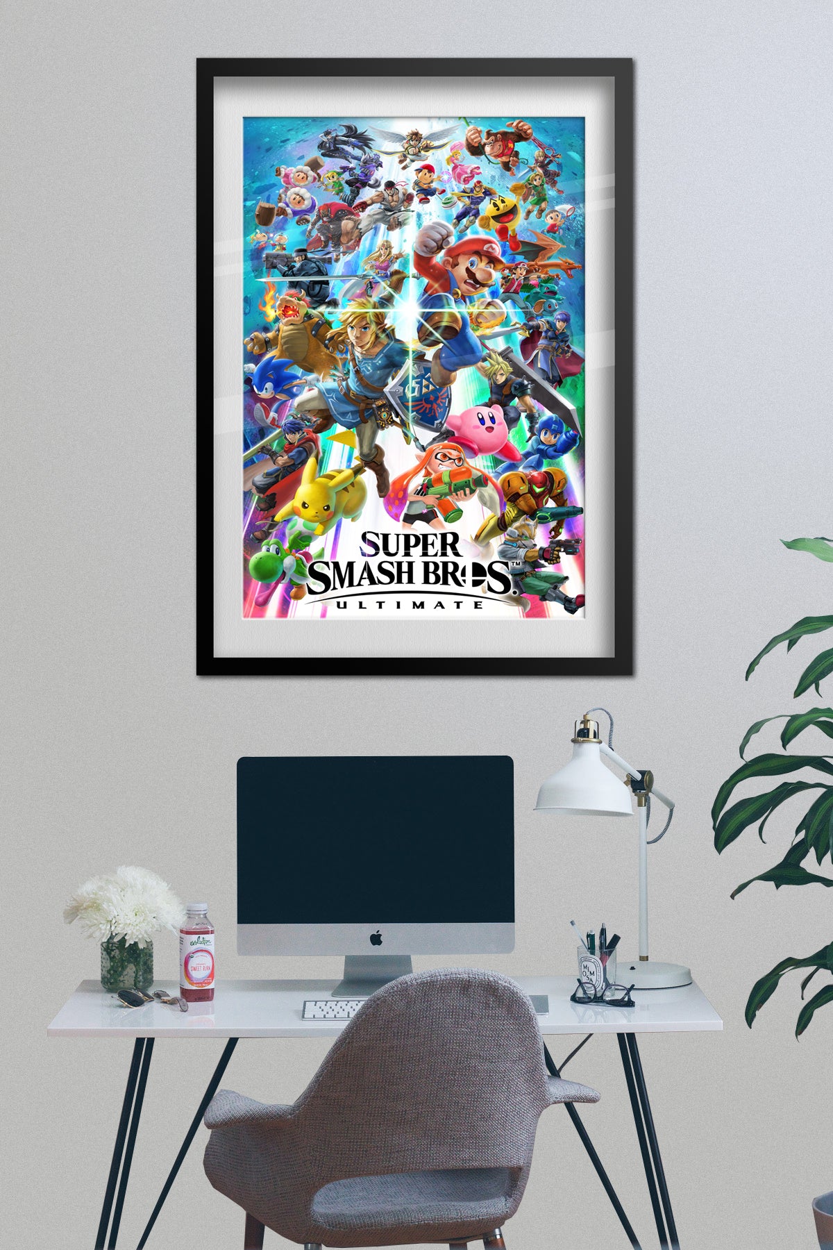 Super Smash Bros Ultimate Poster - Official Art