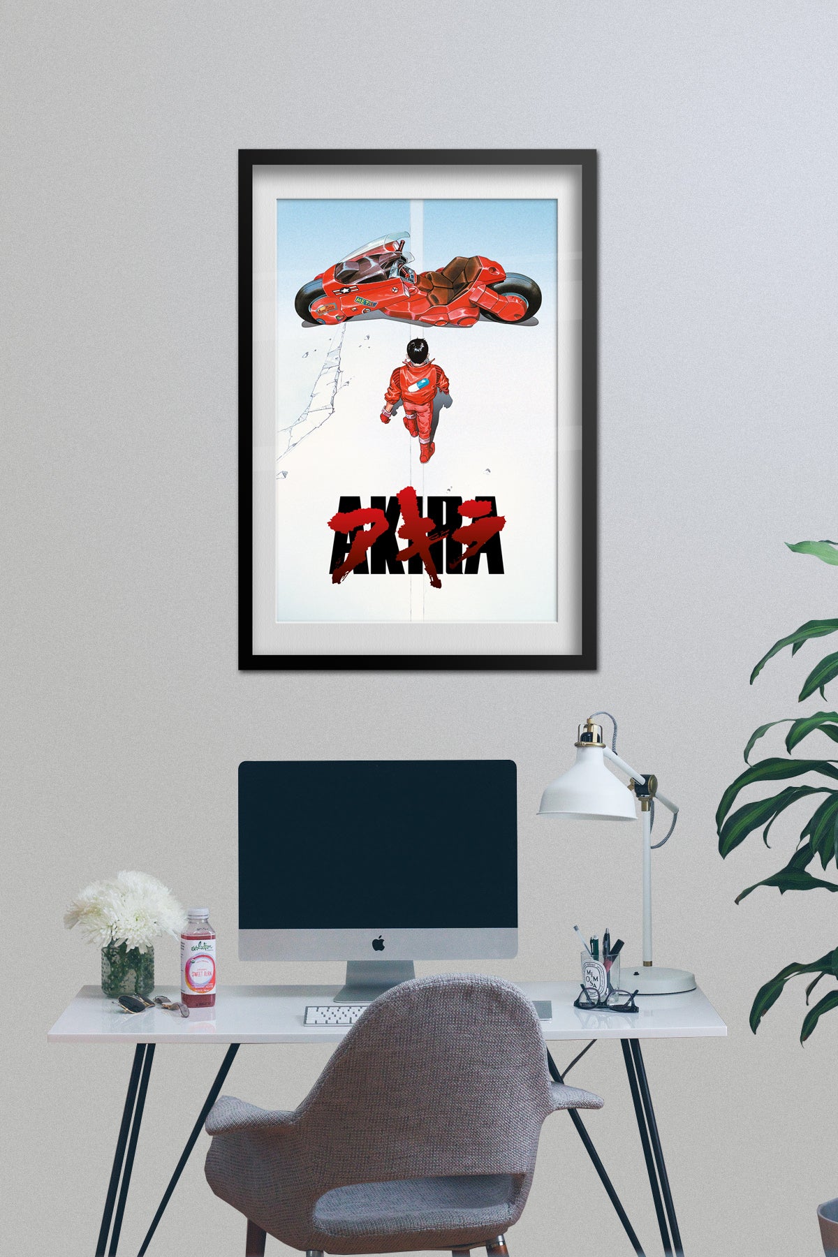 Akira Movie Poster — Key Art Print | Classic Anime Wall Art