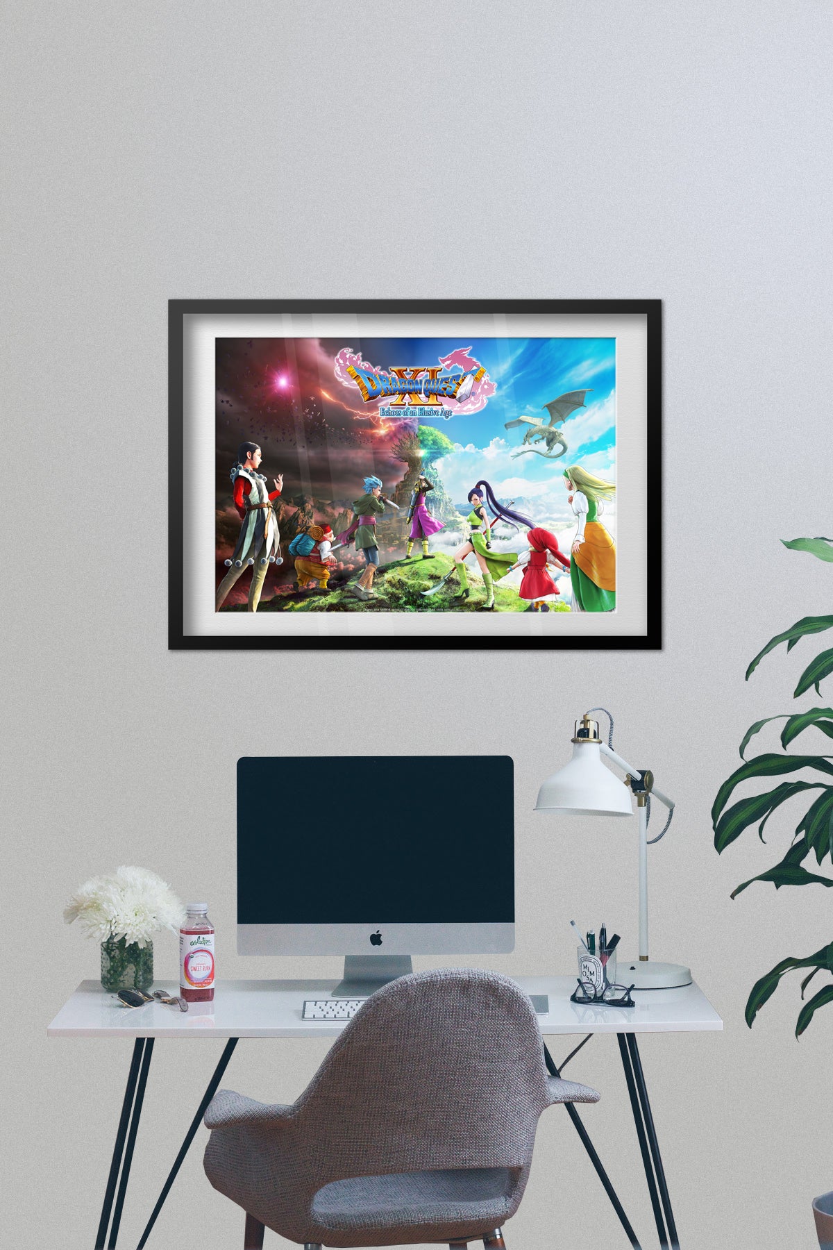 Dragon Quest XI Poster — Official Art Print | Square Enix JRPG Wall Art