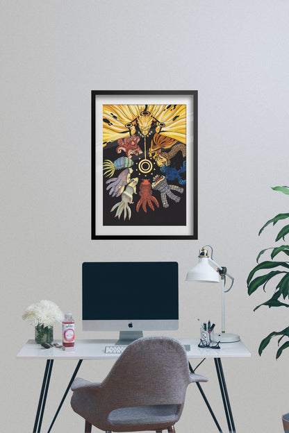 Naruto Poster - The Child of Promise Exclusive Art