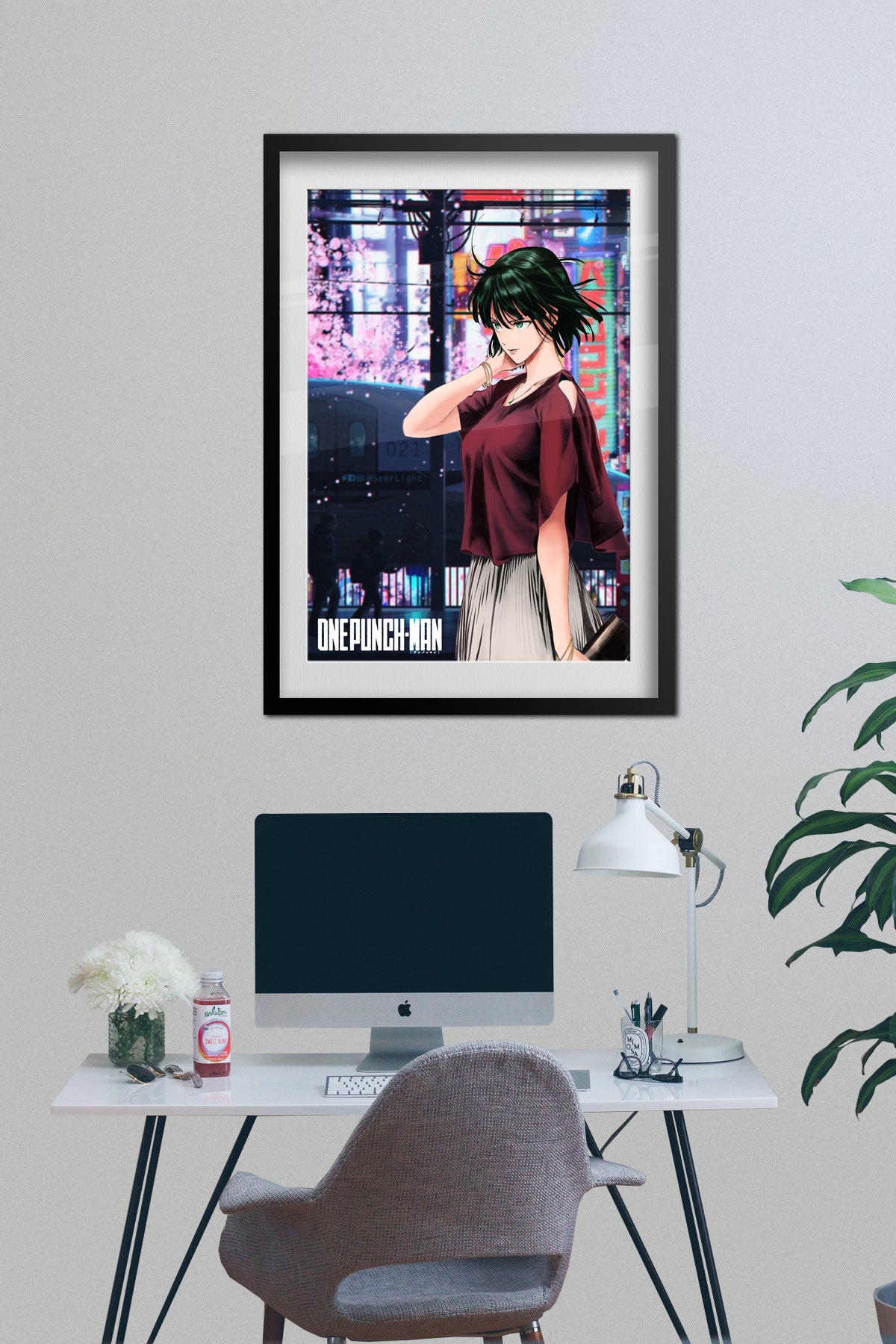 One Punch Man Anime Poster - Fubuki Art