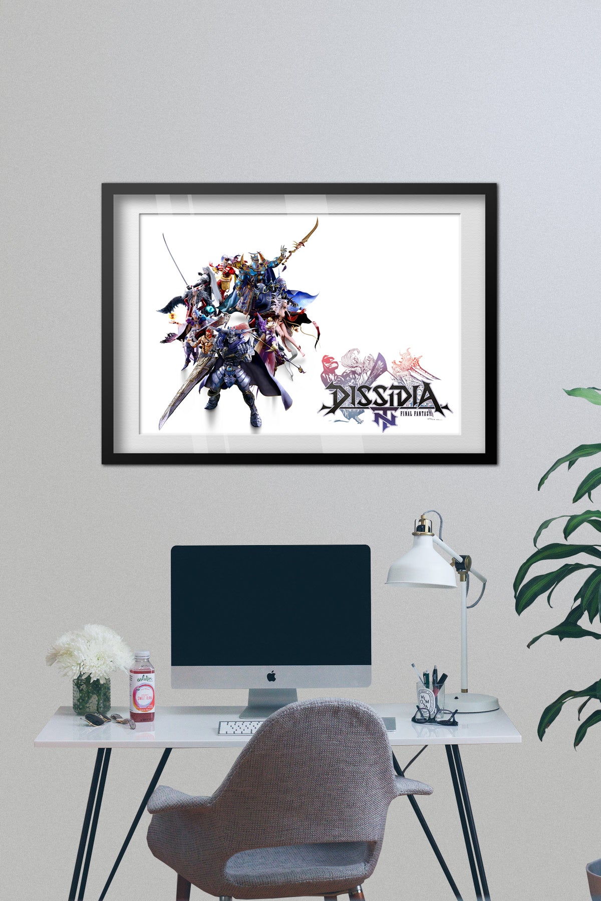 Final Fantasy Dissidia Poster - Antagonists Collage Art