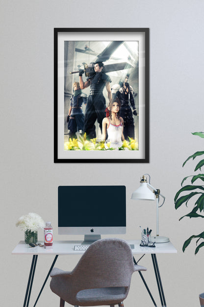 Final Fantasy VII (7) Crisis Core Poster - Key Art