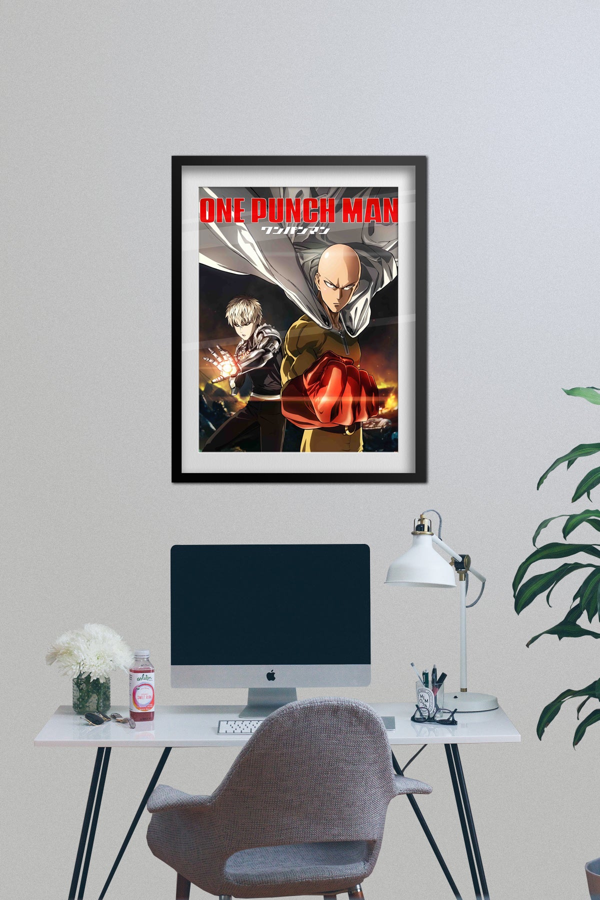 One Punch Man Anime Poster - Season 1 Official Art