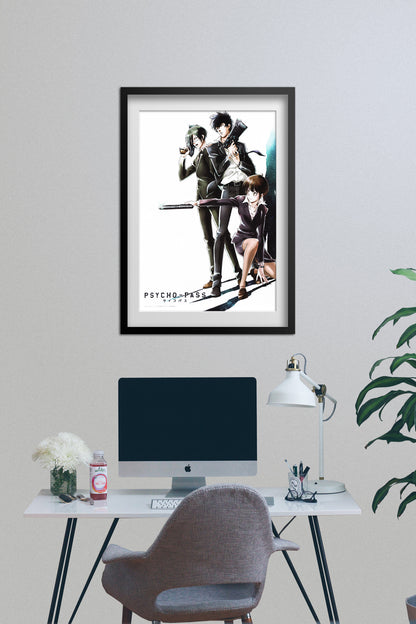 Psycho-Pass Anime Poster — Official Key Art Print | Anime Wall Art