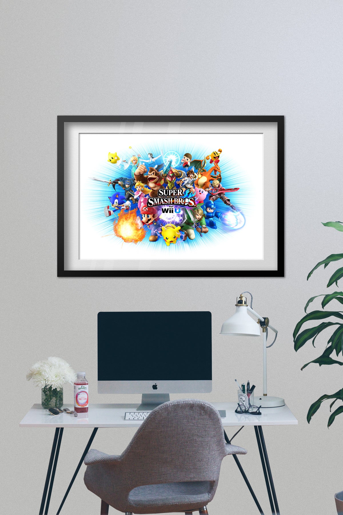 Super Smash Bros Wiiu Poster - Official Art