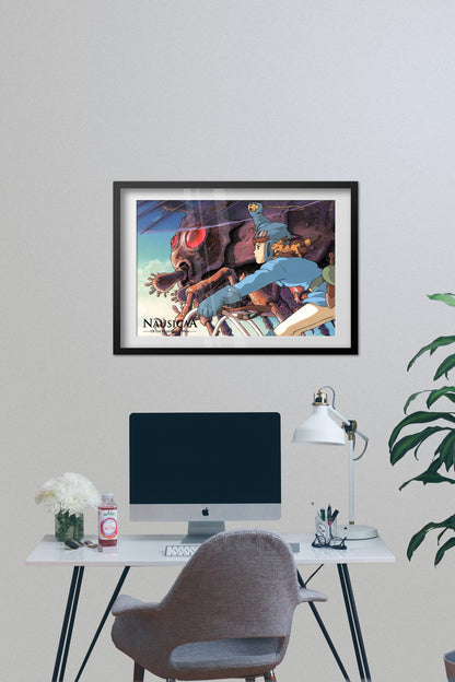 Nausicaä of the Valley of the Wind Poster - Studio Ghibli - Promotion Art 01