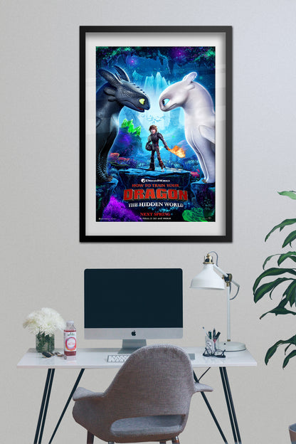 How to Train Your Dragon: The Hidden World Poster - Official Art