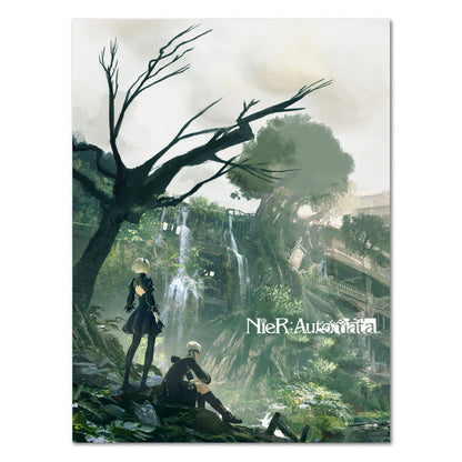 Nier Automata Poster - Music Book Art