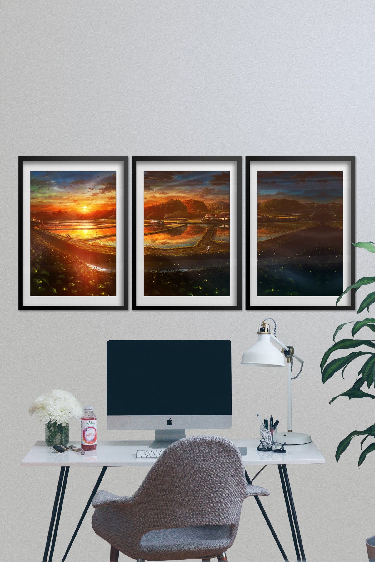 Anime Scenery 02 - Set of 3