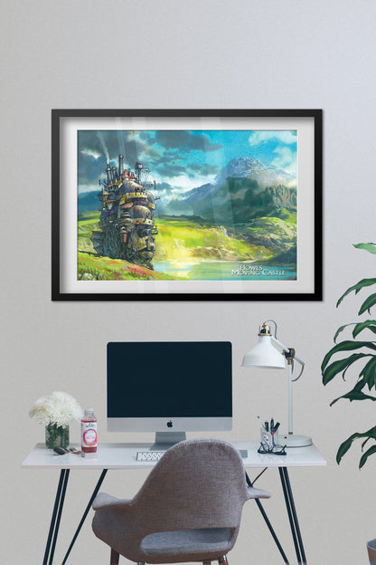 Howl's Moving Castle Poster - Promotion Art