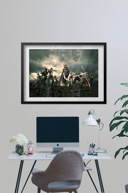 Final Fantasy Dissidia Poster - Key Art