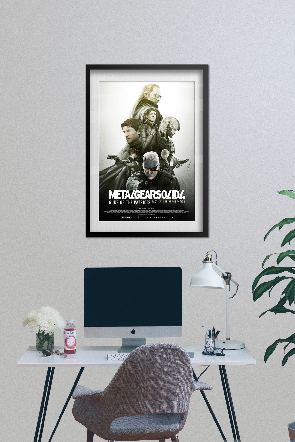 Metal Gear Solid IV Poster