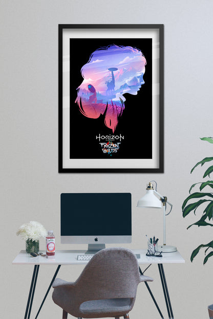 Horizon Zero Dawn: The Frozen Wilds Poster - Official Art