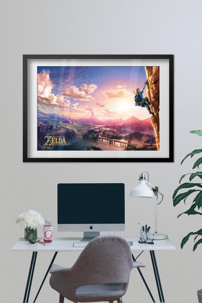 The Legend of Zelda: Breath of the Wild Poster - Official Key Art 03