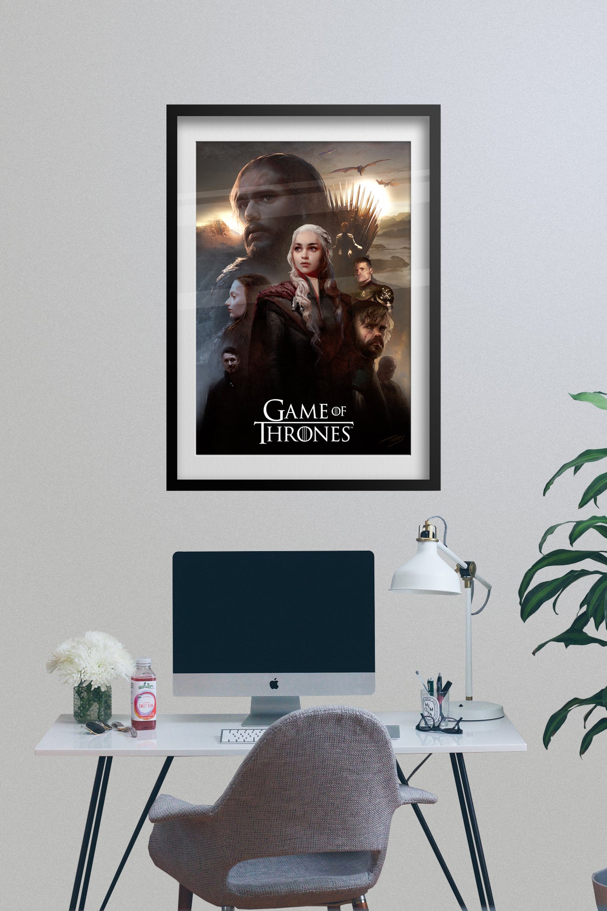 Game of Thrones Poster - Collage Art 01