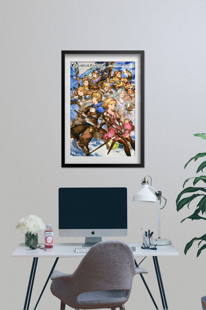 Grand Blue Fantasy Game Poster - Book Art