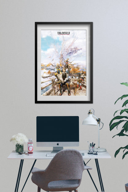 Final Fantasy XII (12) Poster - The Zodiac Age Box Art