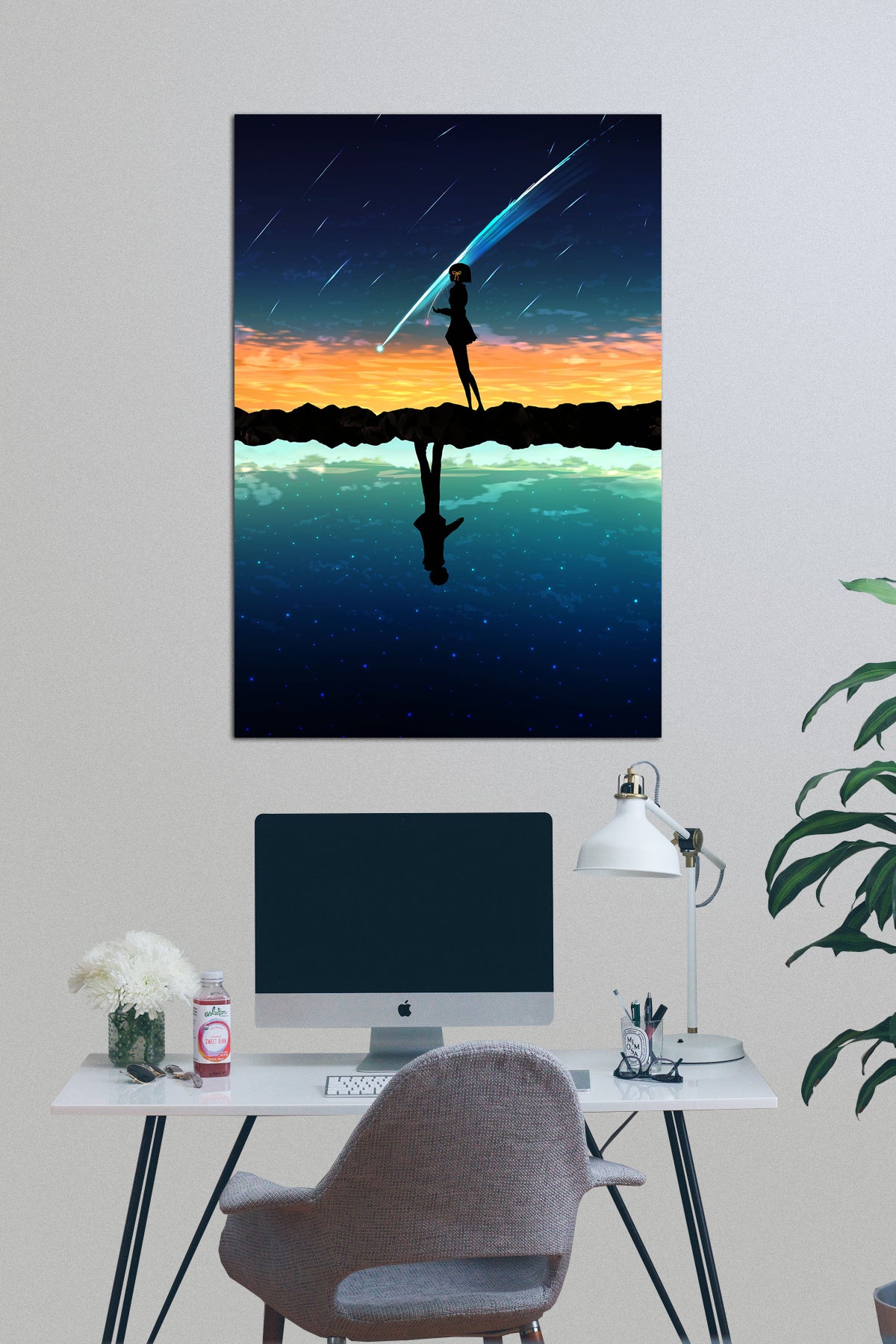 Kimi no Na Wa (Your Name) Poster - "2 Worlds" Artwork
