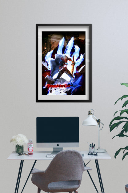 Devil May Cry 4 Poster - Official Art