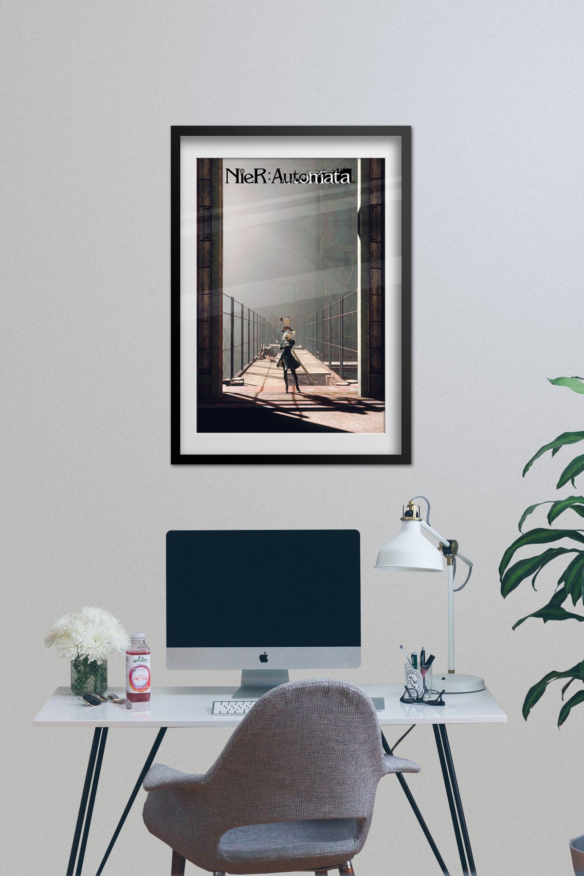 Nier Automata Poster - In Game Art