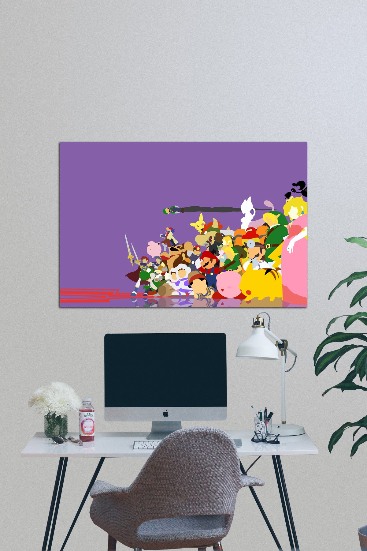 Super Smash Bros Poster - Exclusive Design