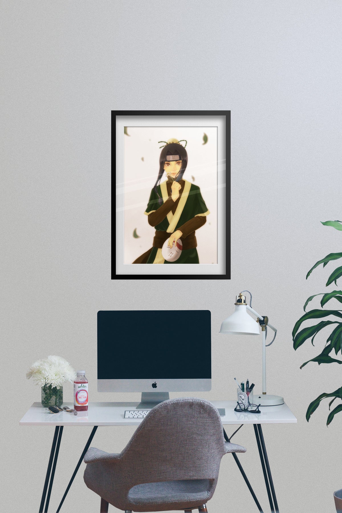 Naruto Poster - Haku Character Art