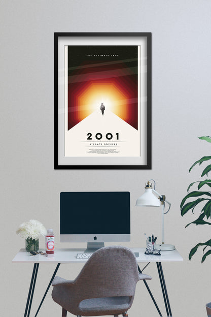2001 A Space Odyssey Movie Poster
