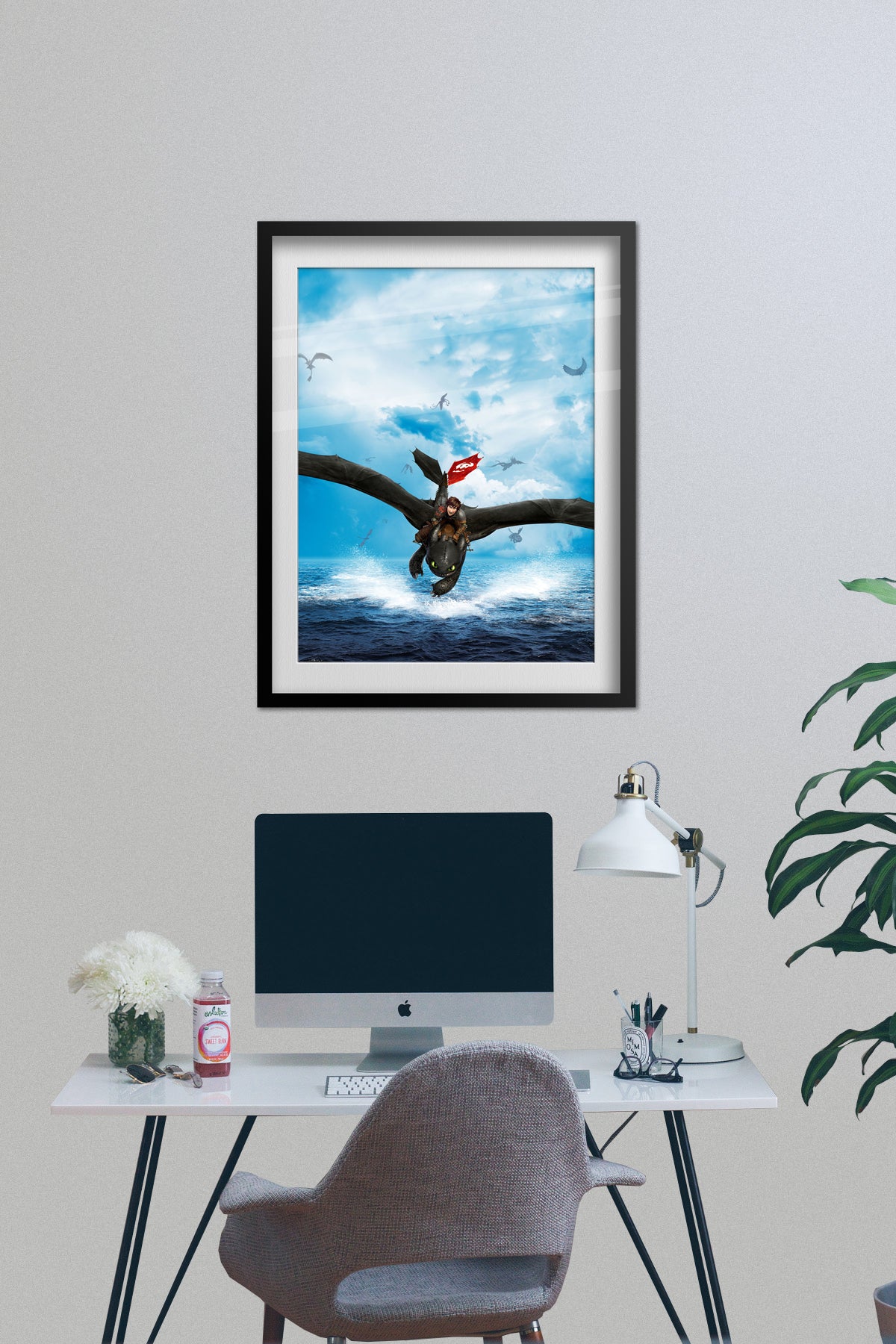 How to Train Your Dragon 2 Poster - Textless Art