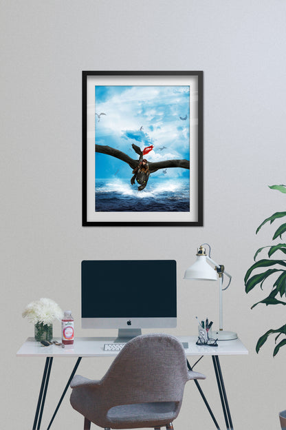 How to Train Your Dragon 2 Poster - Textless Art
