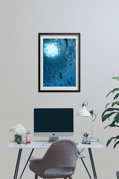 Abzu Poster — In-Game Art Print | Indie Ocean Adventure Wall Art