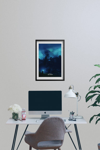 The Elder Scrolls V: Skyrim Poster - Exclusive Art
