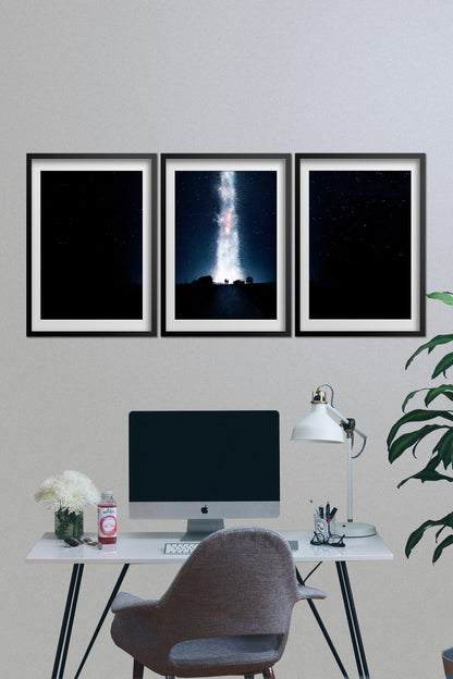 Interstellar Movie Poster - Set of 3