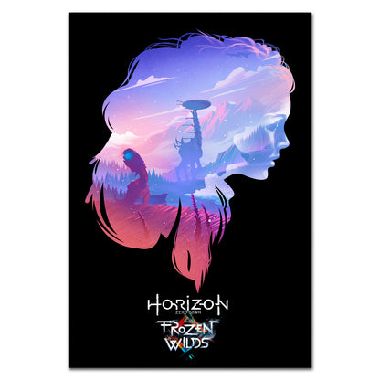Horizon Zero Dawn: The Frozen Wilds Poster - Official Art