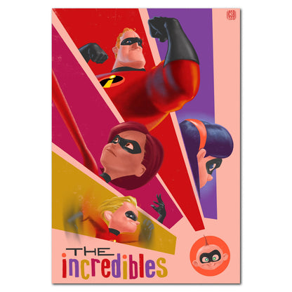 The Incredibles Movie Poster - Exclusive Art