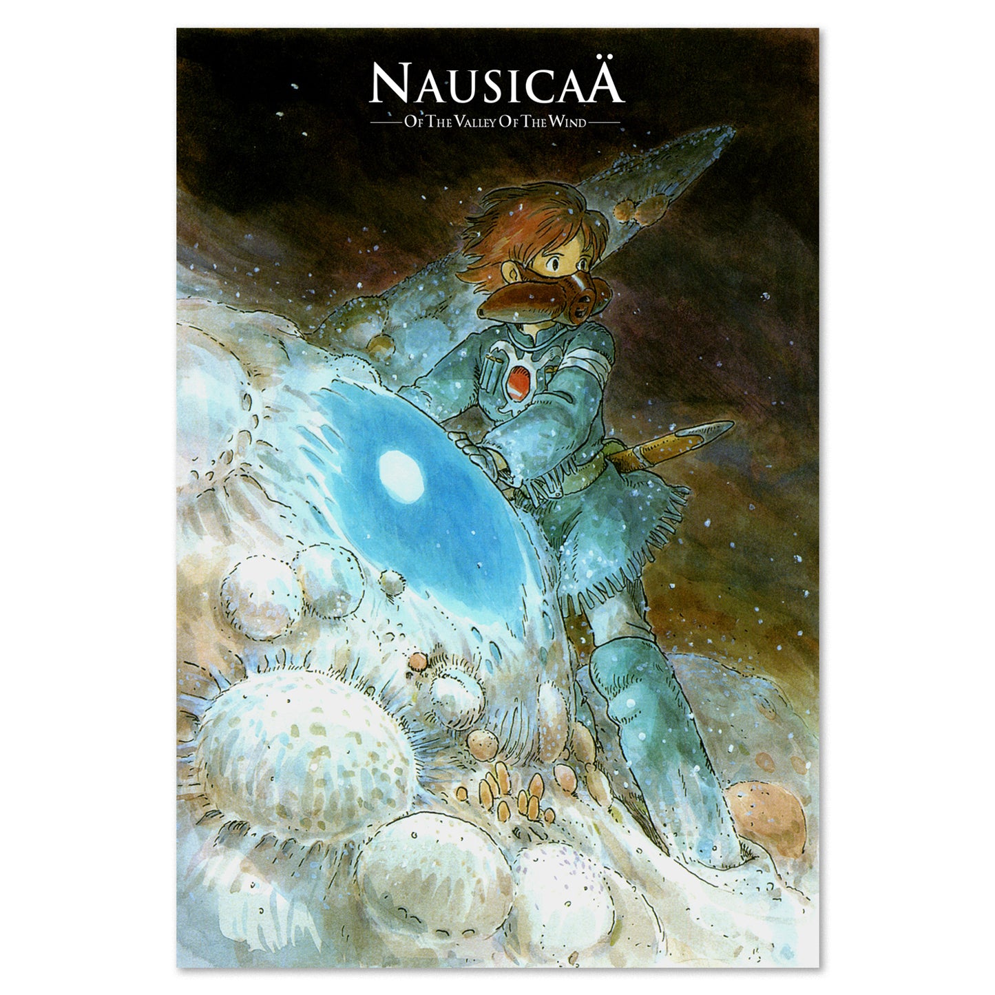 Nausicaä of the Valley of the Wind Poster - Studio Ghibli - Promotion Art