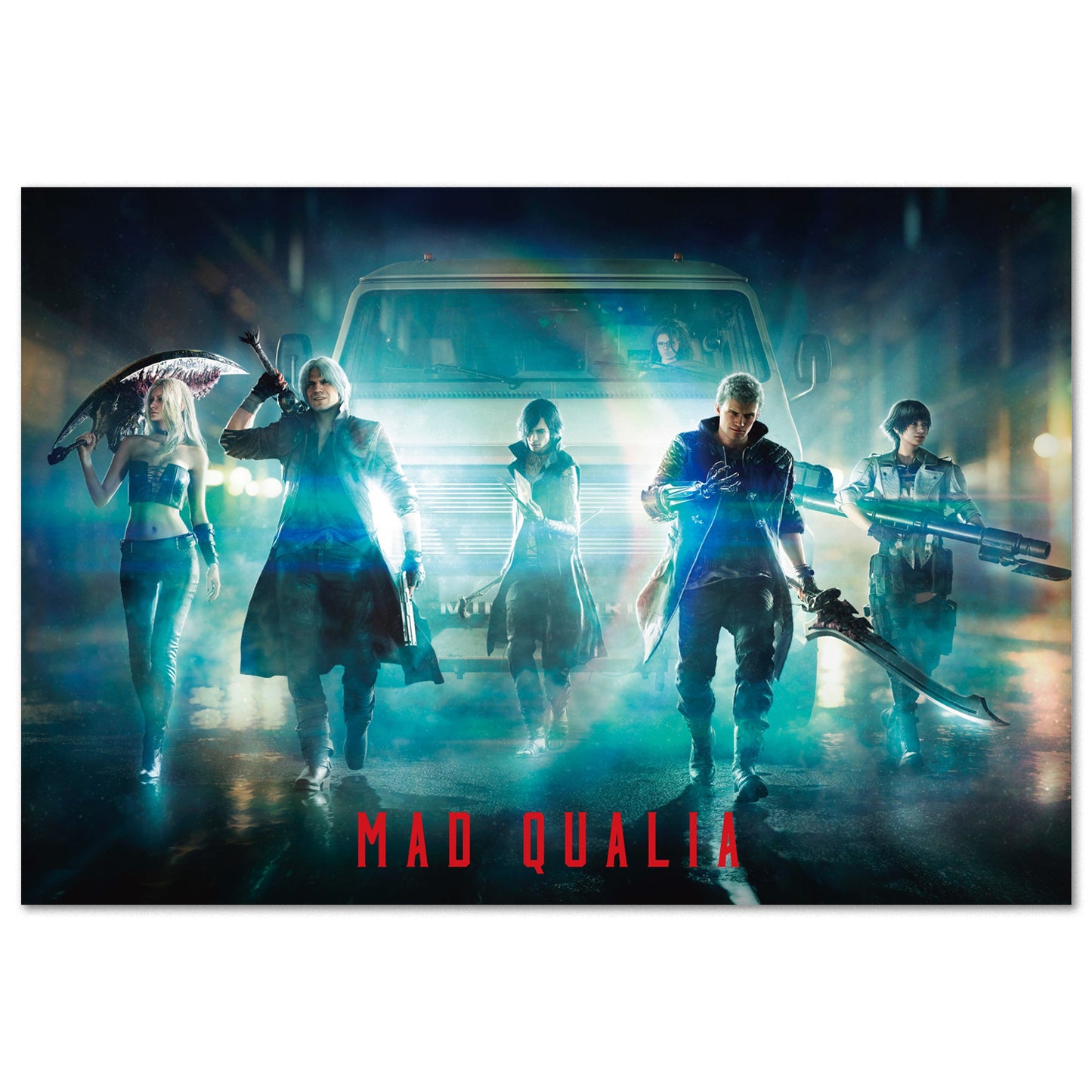 Devil May Cry 5 Poster — CD Art Print | Capcom DMC Wall Art