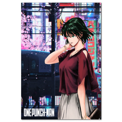 One Punch Man Anime Poster - Fubuki Art