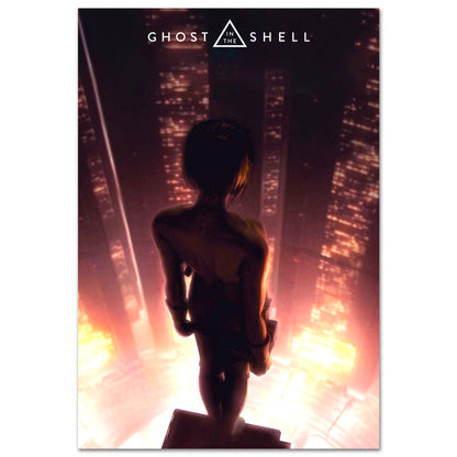 Ghost in the Shell Anime Poster - Exclusive Art 01