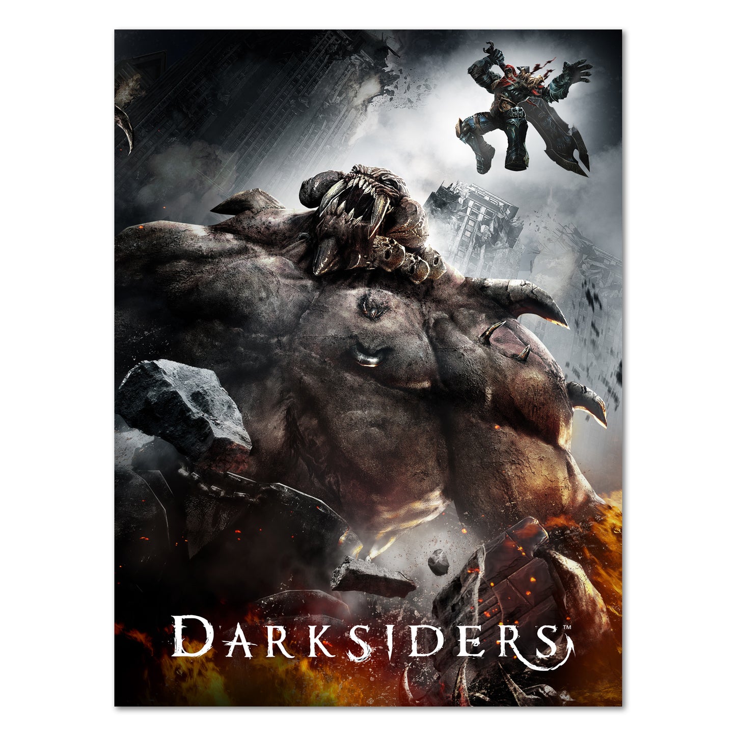 Darksiders Game Poster | Official Art