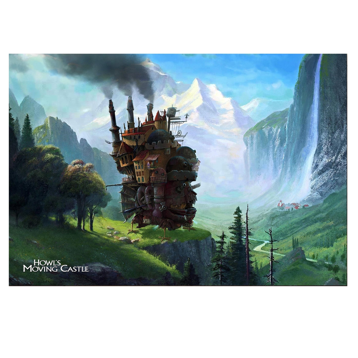 Howl's Moving Castle Poster - Exclusive Art