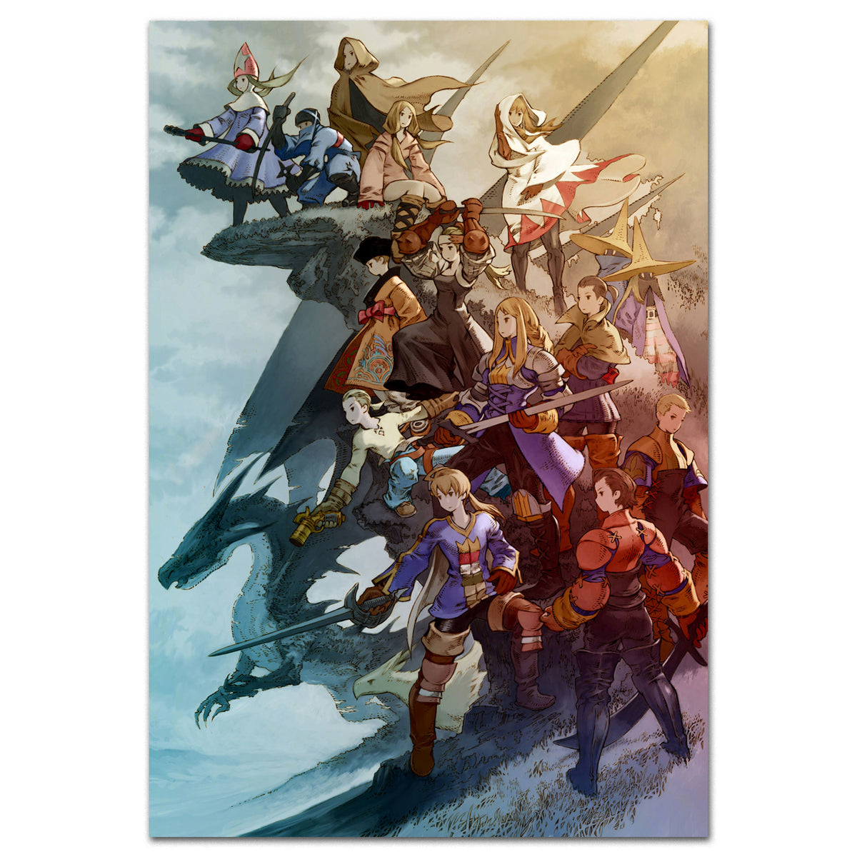 Final Fantasy Tactics Advance Official Poster Square Enix